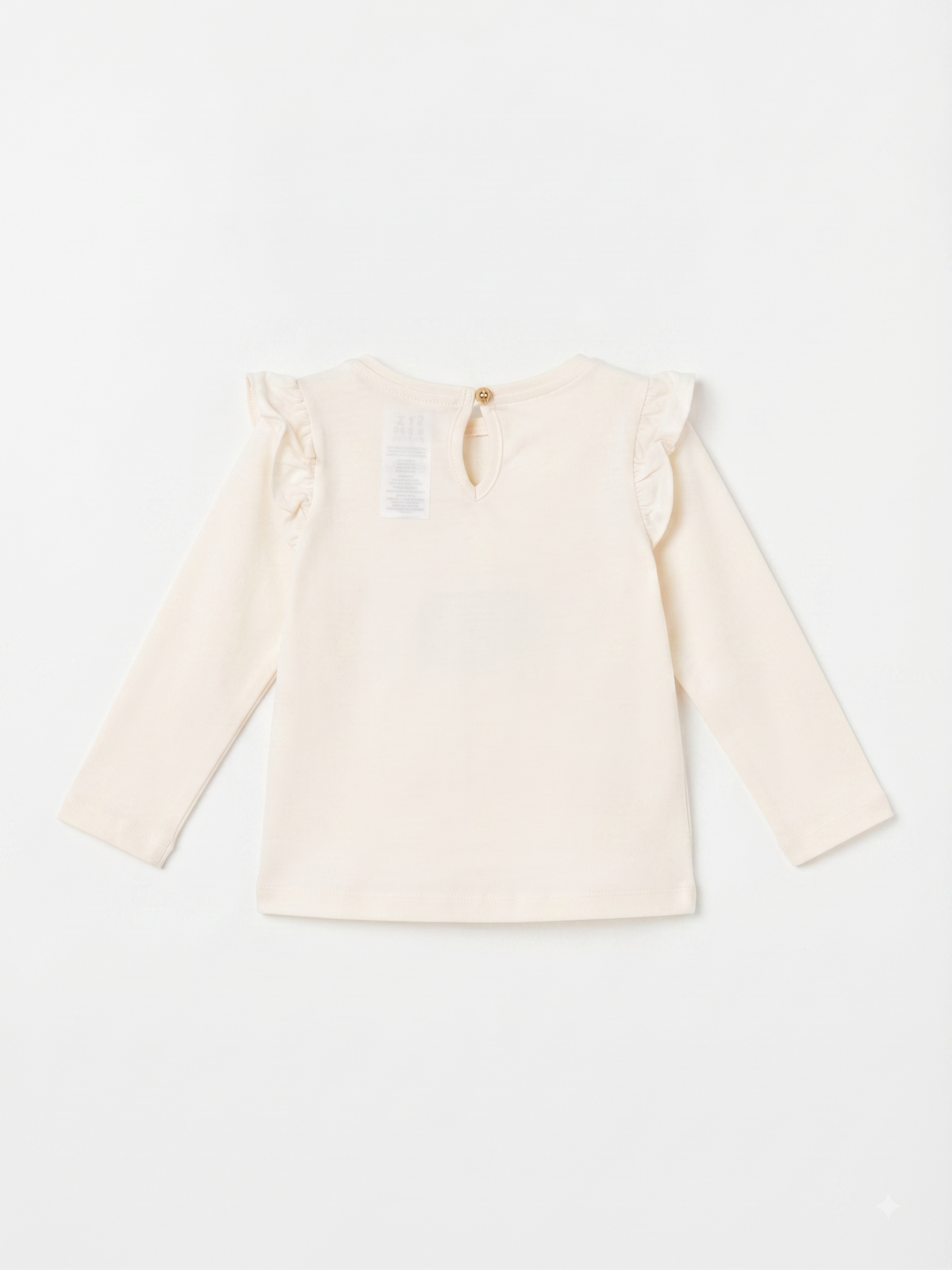 Camiseta de manga larga de punto, bebé niña.