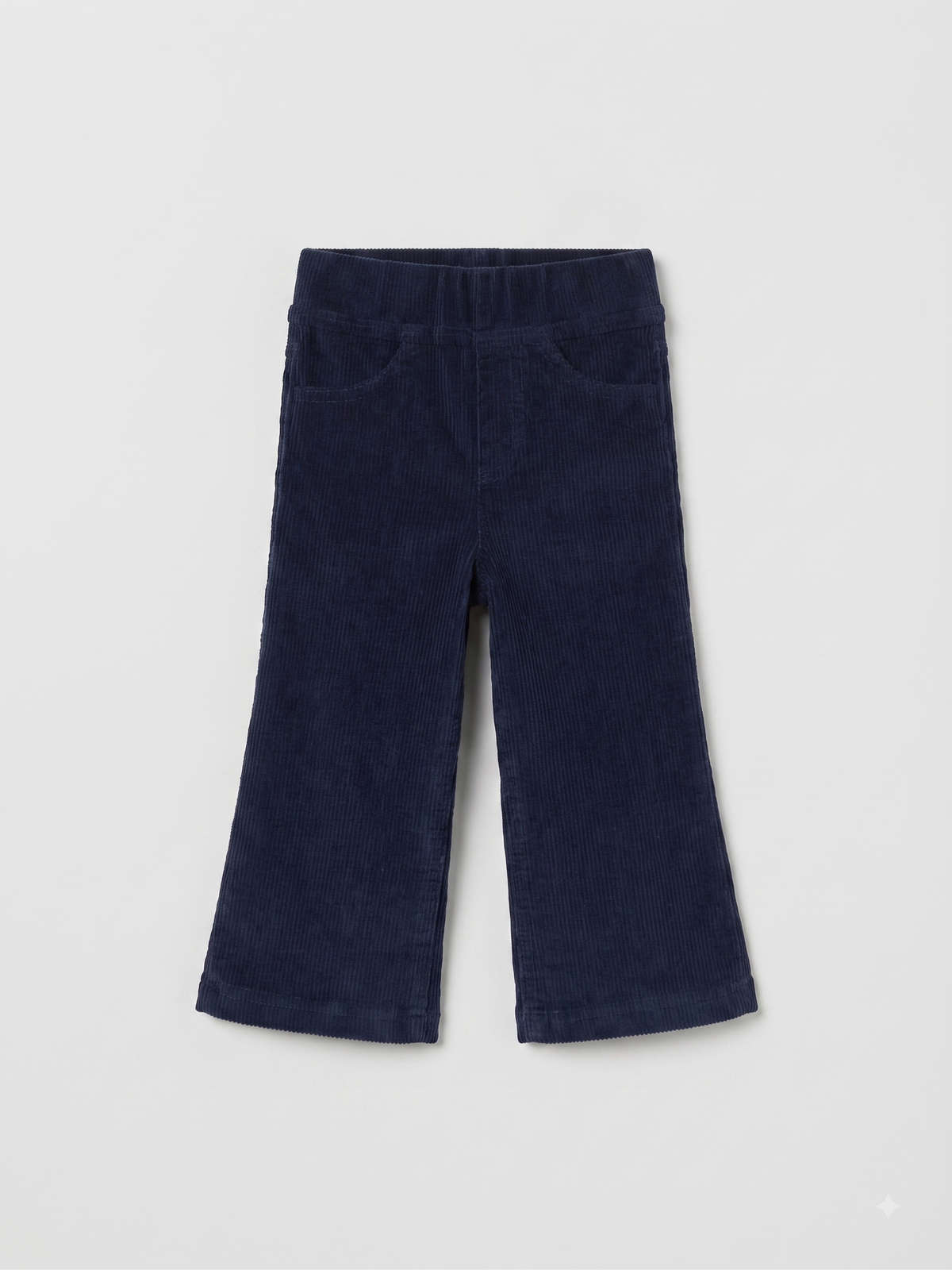 Pantalón de pana de punto, bebé niña.