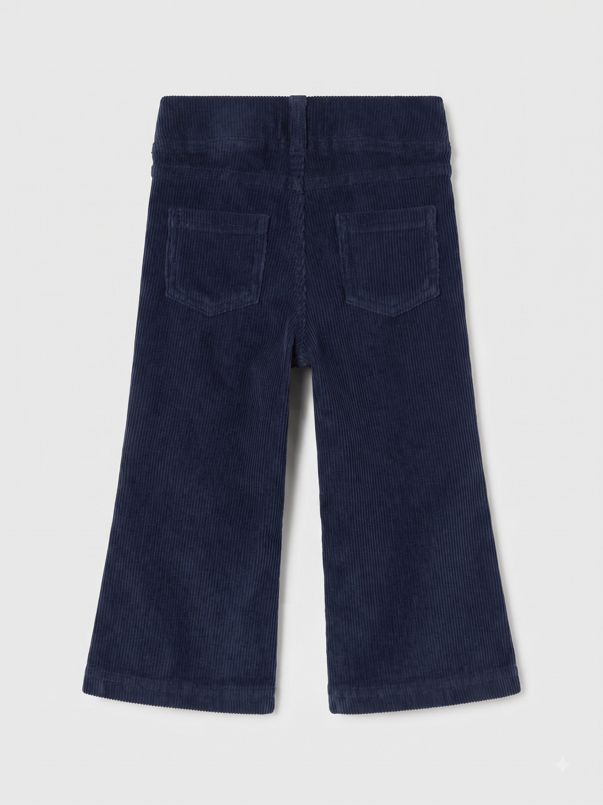 Pantalón de pana de punto, bebé niña.