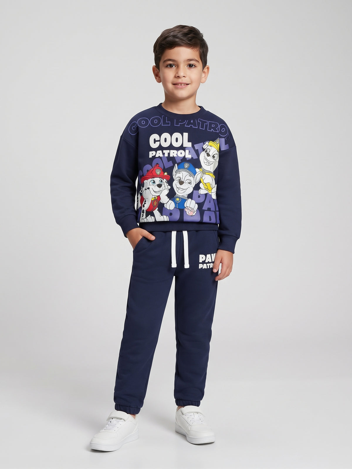 Conjunto sudadera y pantalón Patrulla Canina niño