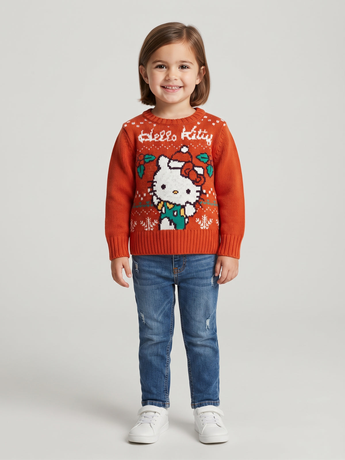Jersey punto Hello Kitty niña
