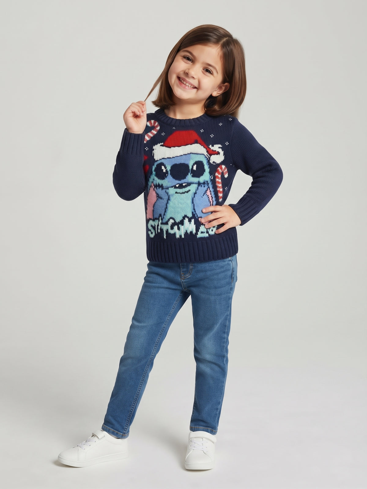 Jersey punto Stitch navidad unisex