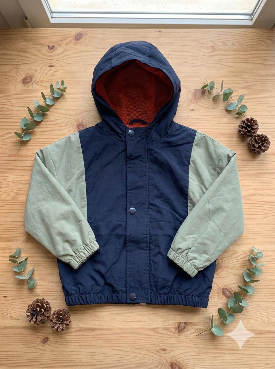 Parka Ligera Bicolor