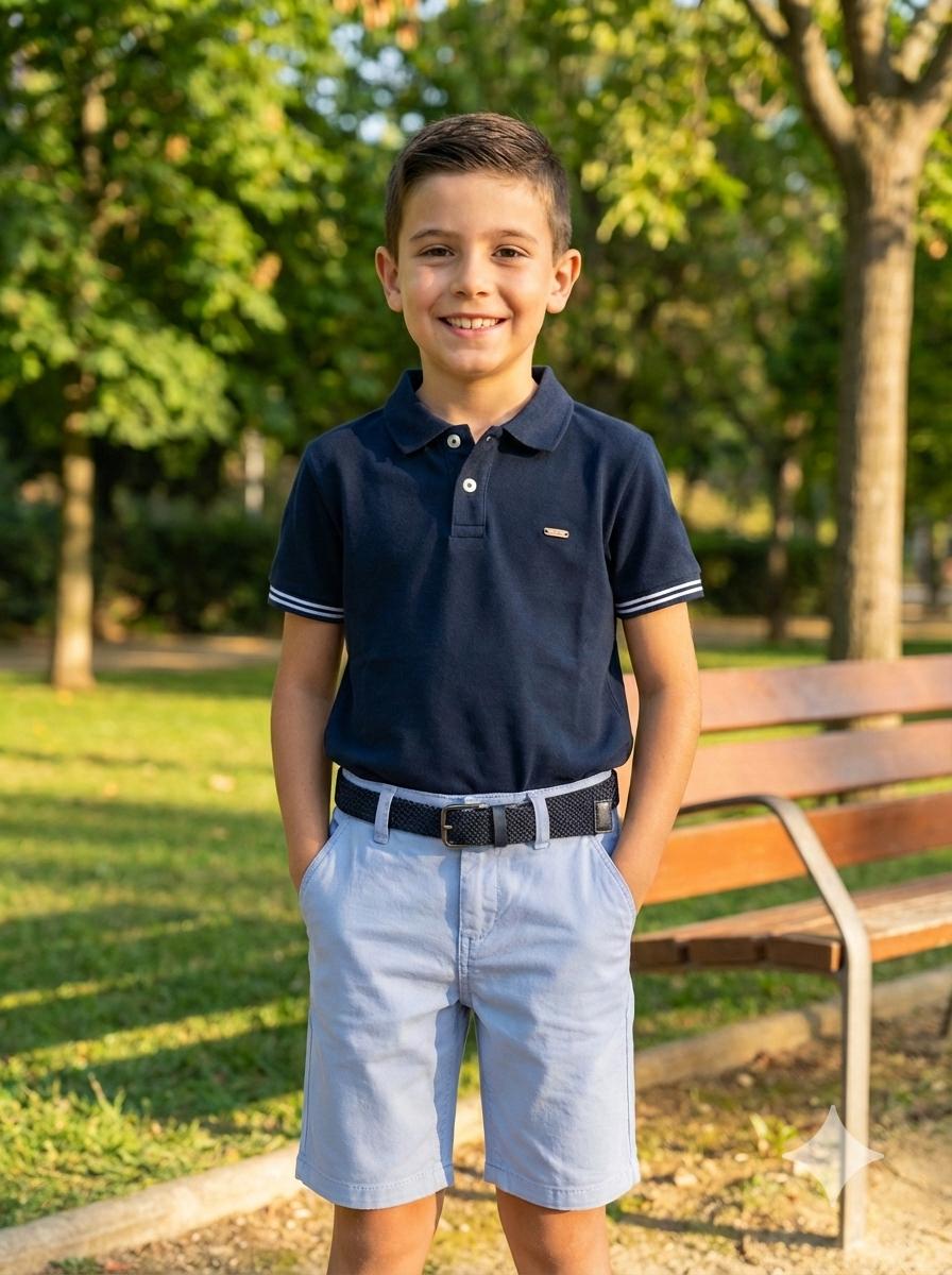 Polo Manga Corta Algodón