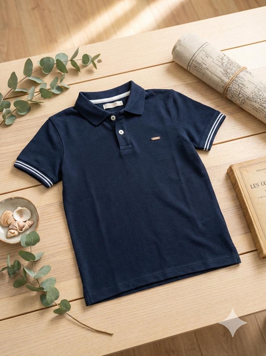 Polo Manga Corta Algodón