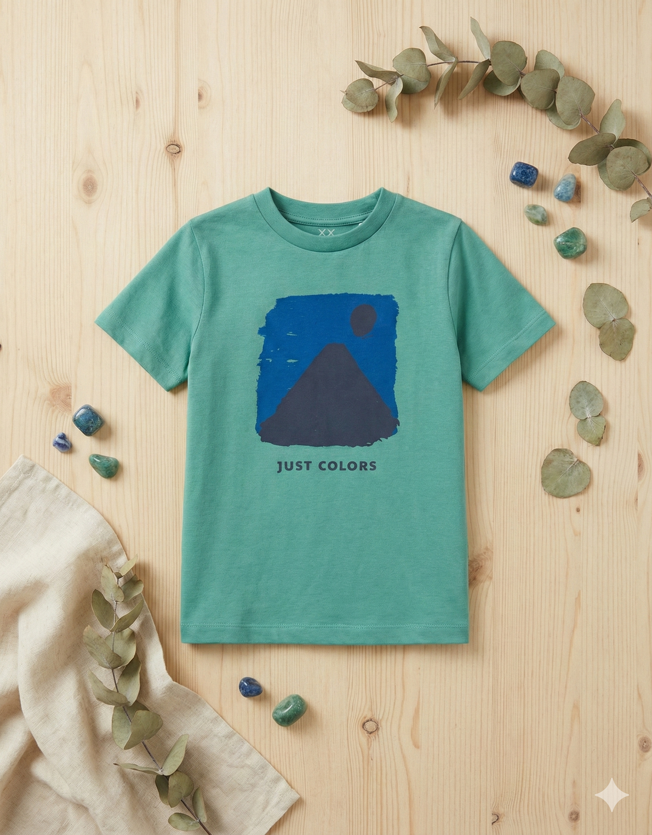 Camiseta  Manga Corta Algodón  Just Colors