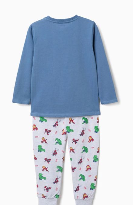 Pijama Marvel de manga larga, niño.