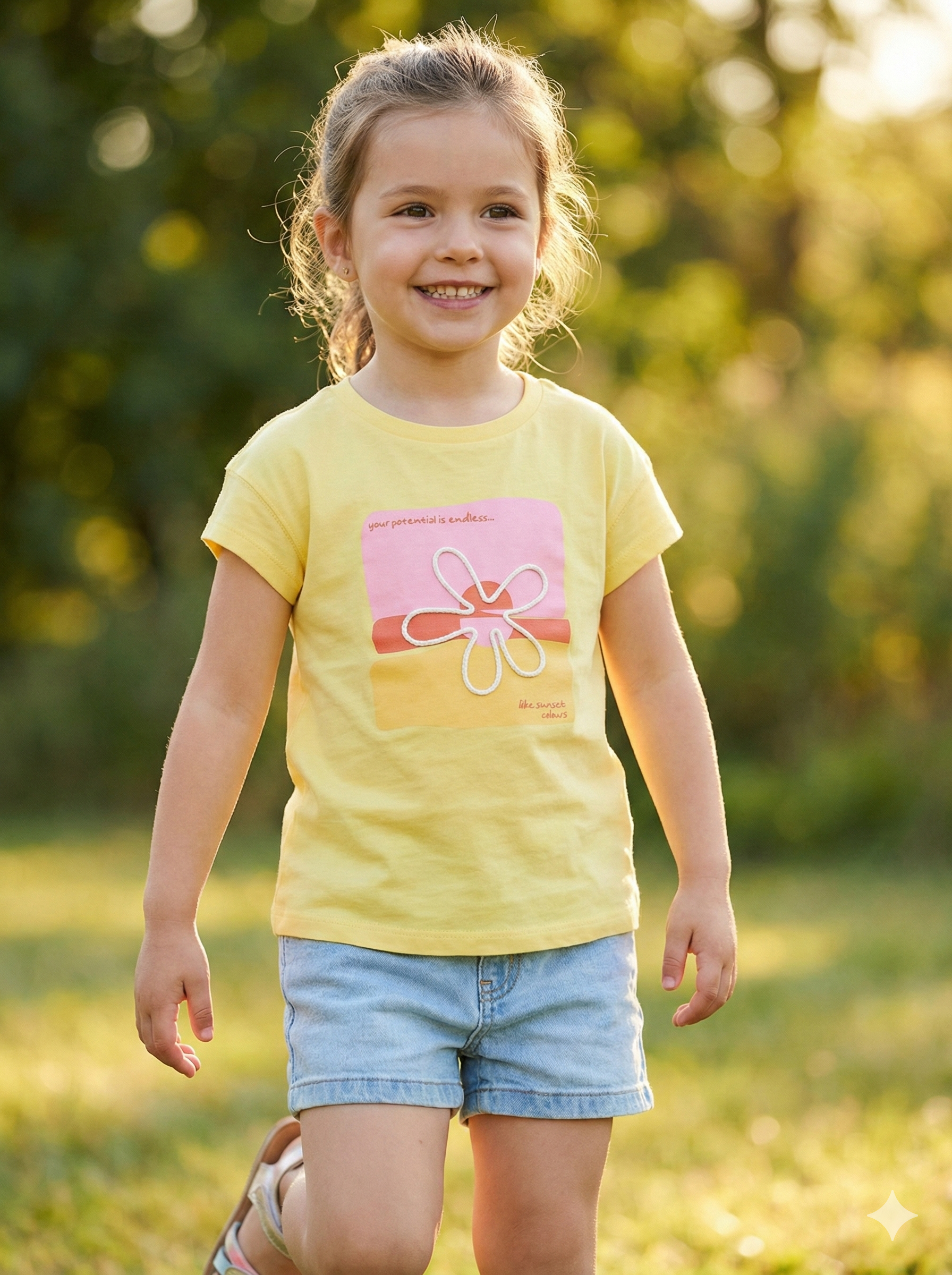 Camiseta Manga Corta Niña