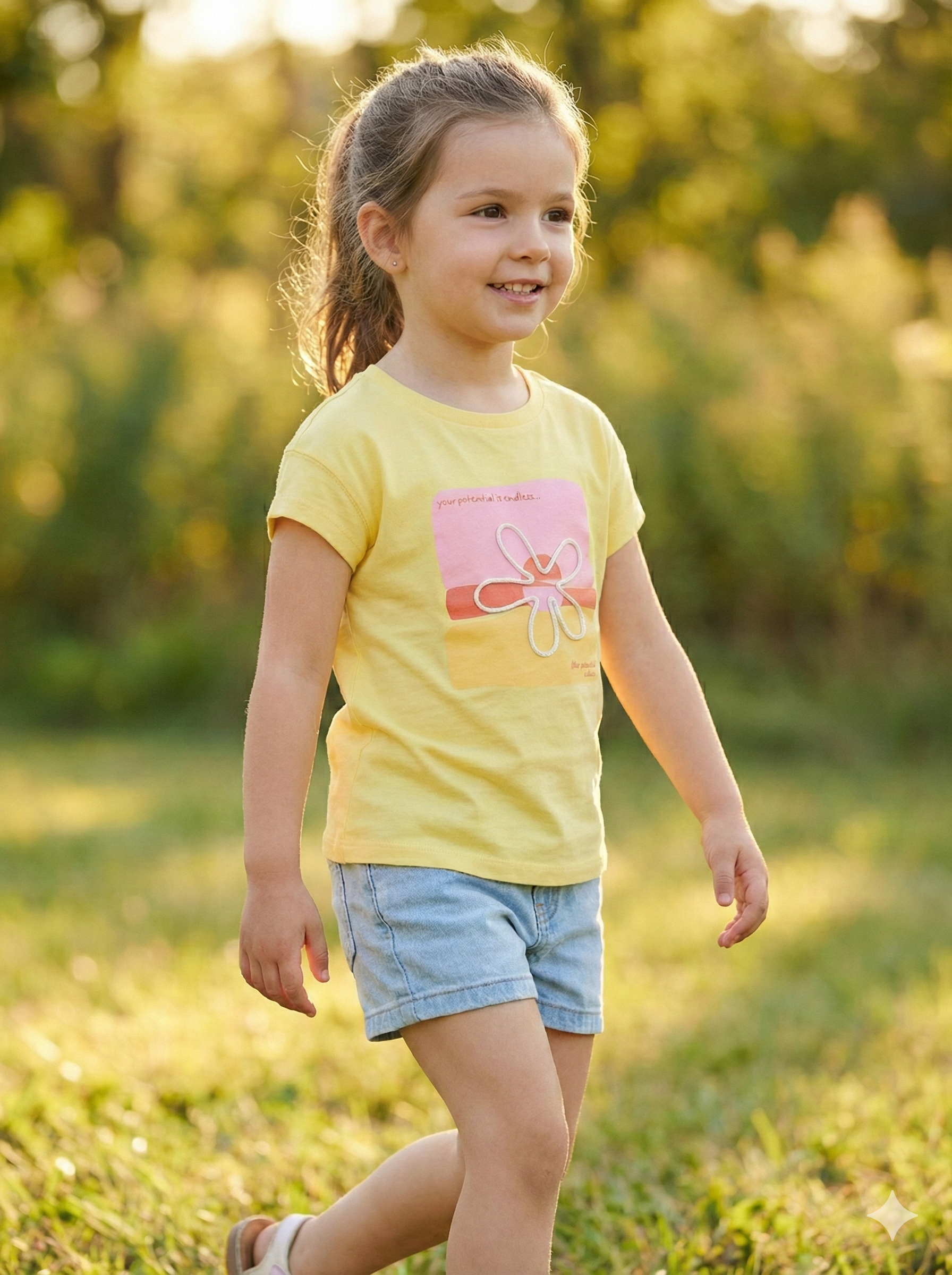 Camiseta Manga Corta Niña