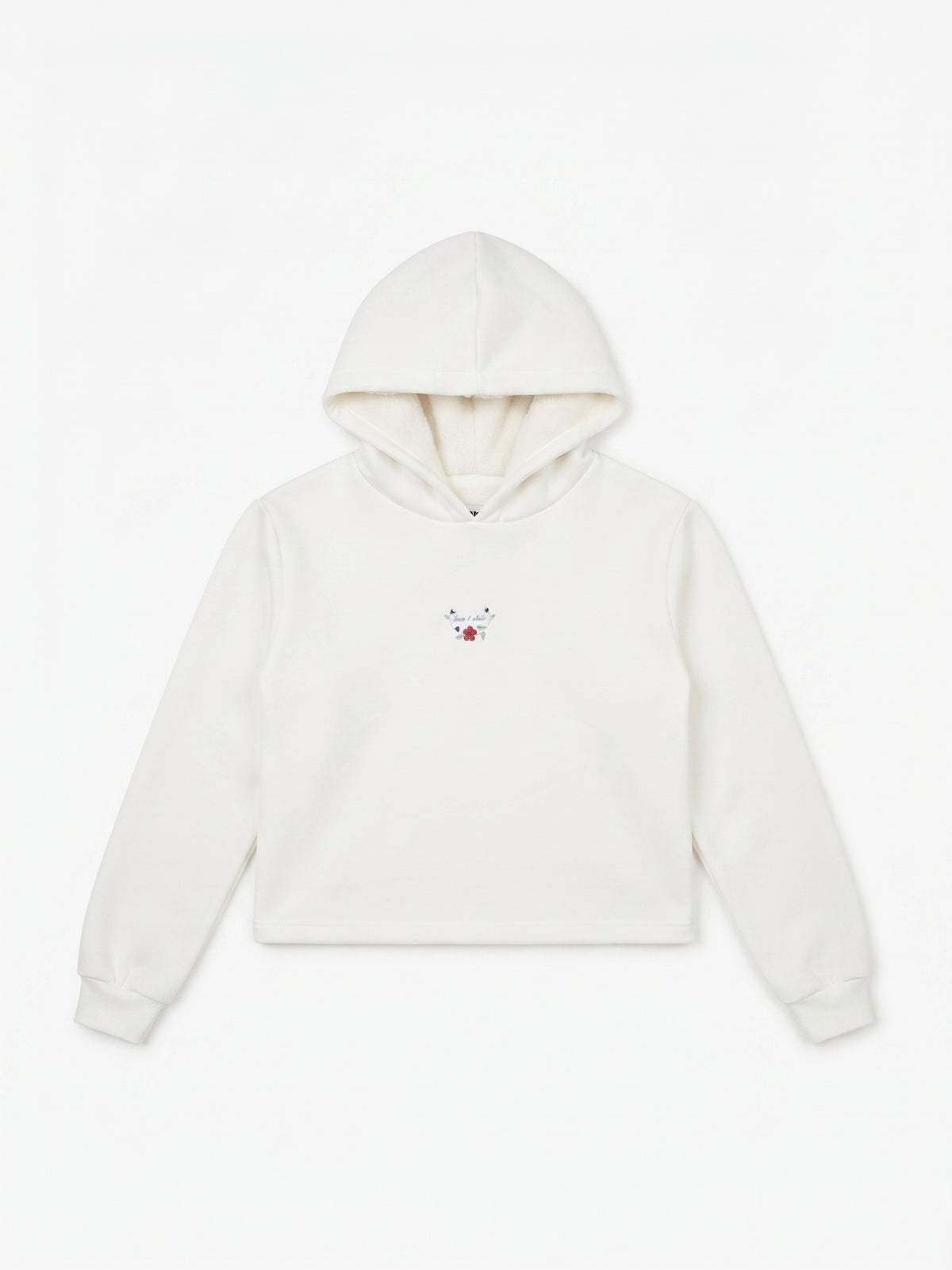 Conjunto de sudadera con capucha y pantalón todo forrado de felpa, niña.