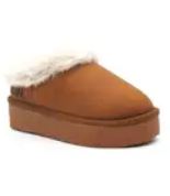 Zueco Doble Suela Australiano Marrón